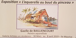 L'aquarelle au bout du pinceau